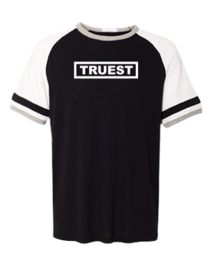 TRUEST Sport Jersey T-Shirt Black