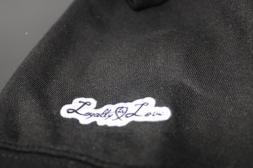 Concrete Rose Black Hoodie