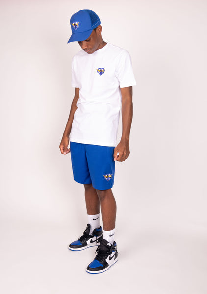 Loyalty is Love Premium CUPID Blue Shorts