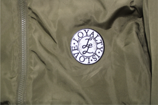 Army Concrete Rose Lightweight Bomber Jacket