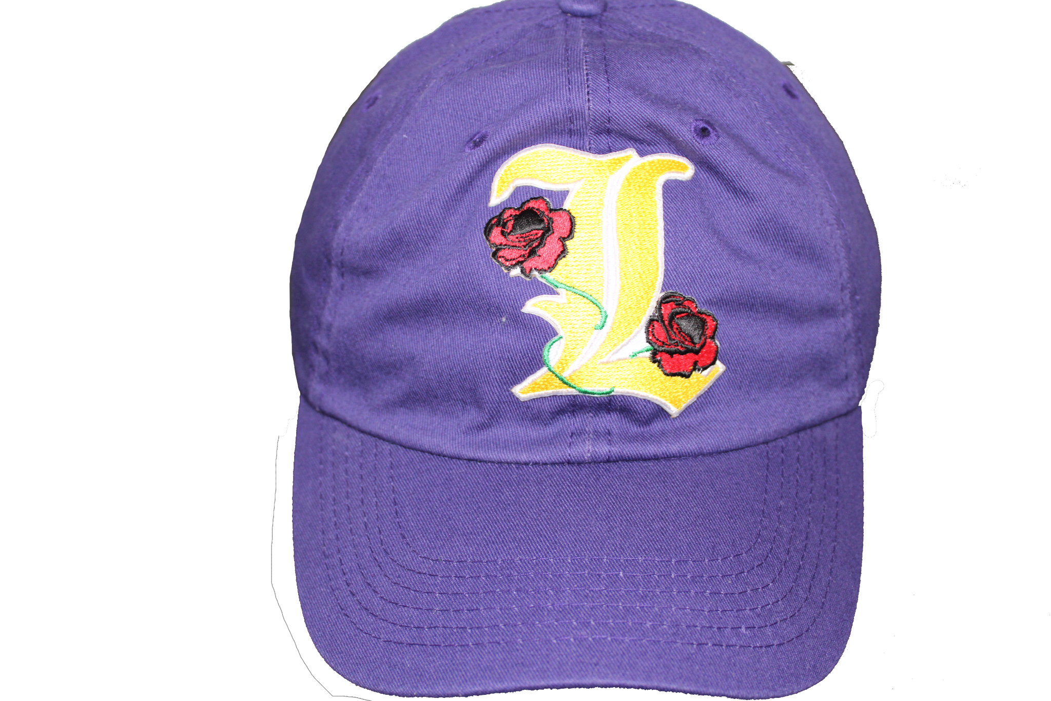 Purple Big L Dad Hat