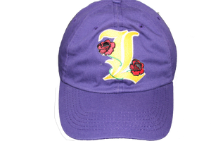 Purple Big L Dad Hat