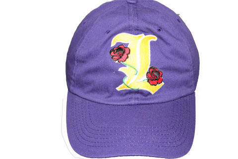 Purple Big L Dad Hat